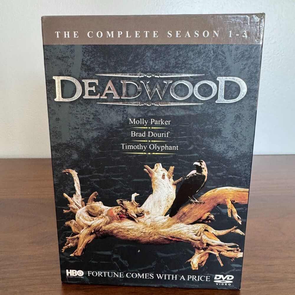 HBO Deadwood Boxed DVD Set Complete Seasons 1-3